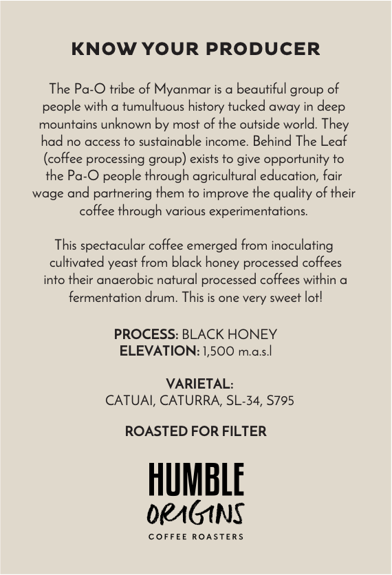 Wa Ran Village Black Honey Microlot | Filter