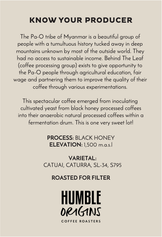 Wa Ran Village Black Honey Microlot | Filter